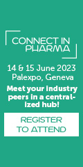 Picture EasyFairs Connect in Pharma 2023 Geneva Register 120x240px
